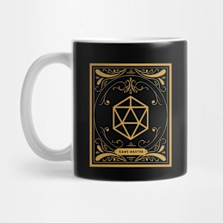 Vintage Polyhedral D20 Dice Gamemaster Roleplaying Addict - Tabletop RPG Vault Mug